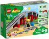 LEGO 10872 Les rails et le pont du train (Duplo) (Trains)