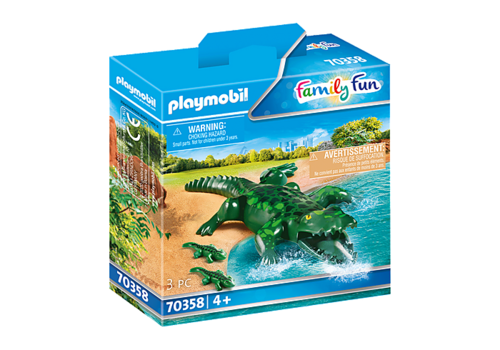 70358 Alligator avec ses petits (Family Fun)