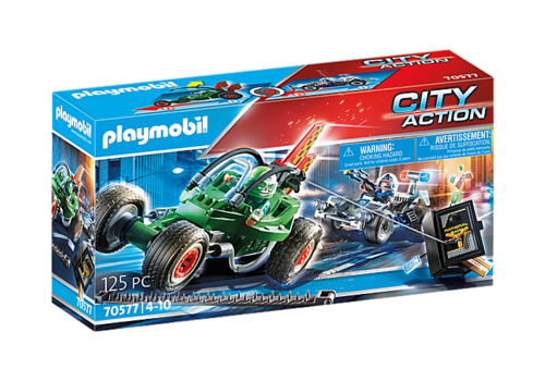 Playmobil 70577 Police Karts de policier et bandit (City Action)