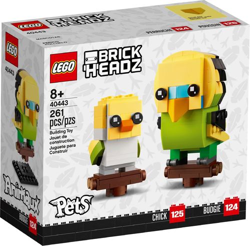 LEGO 40443 Perruche (BrickHeadz) (Pets) (N°124/125)