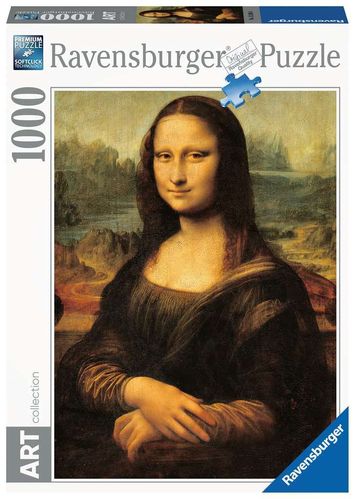 Ravensburger 152964 Puzzle Adulte - Art collection - La Joconde (Léonard de Vinci) (Puzzle 1000p)