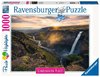 Ravensburger 167388 Puzzle Adulte - La cascade Háifoss, Islande (Scandinavian Places) (Puzzle 1000p)