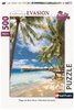 872473 Puzzle Adulte - Plage de Bora-Bora, Polynésie française (Puzzle 500p)