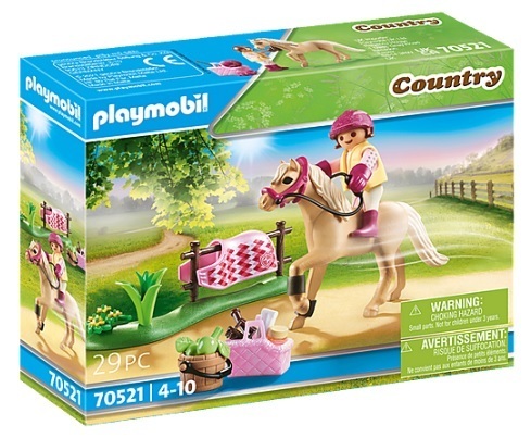 Playmobil 70521 Cavalière avec poney beige (Country)