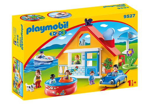 Playmobil 9527 La maison de vacances (1-2-3)
