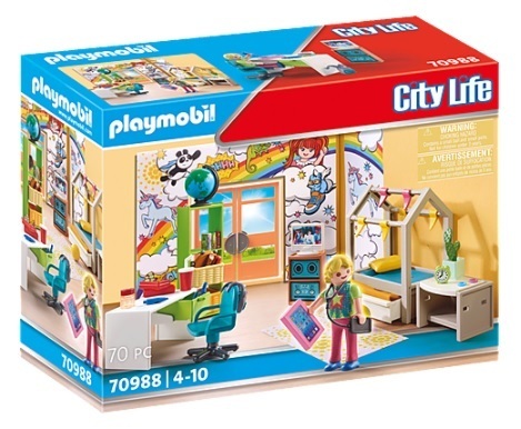 Playmobil 70988 Chambre d'adolescent (City Life)