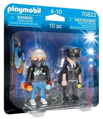 Playmobil 70822 Duo Policier et taggueur (City Action)