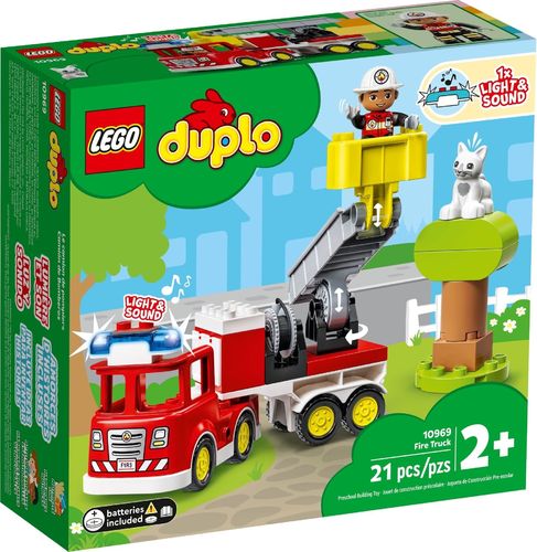 10969 Le camion de pompiers (Duplo) (Pompiers)