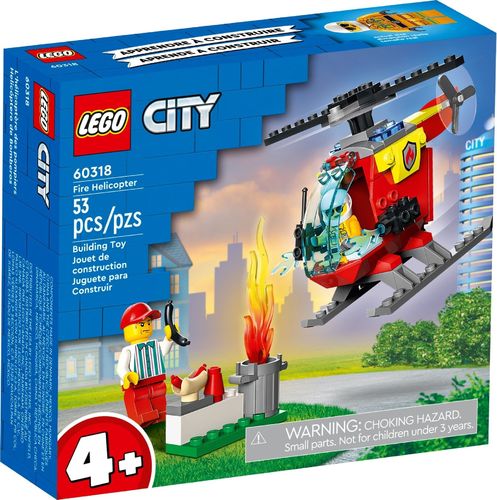 60318 L'hélicoptère des pompiers (Juniors) (City) (Pompiers)