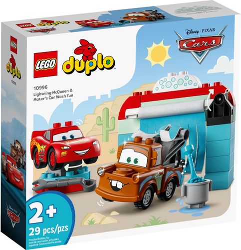 LEGO 10996 La station de lavage avec Flash McQueen et Martin (Duplo) (Cars)