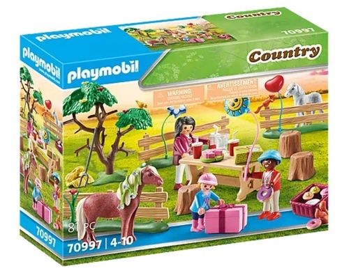 Playmobil 70997 Décoration de fête avec poneys (Country)