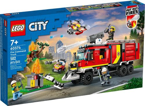 60374 Le camion d’intervention des pompiers (City) (Pompiers)