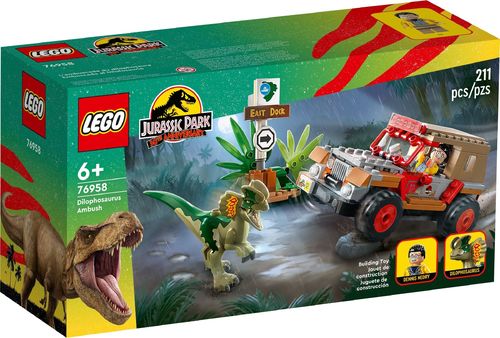 LEGO 76958 L'embuscade du dilophosaure (Jurassic World)
